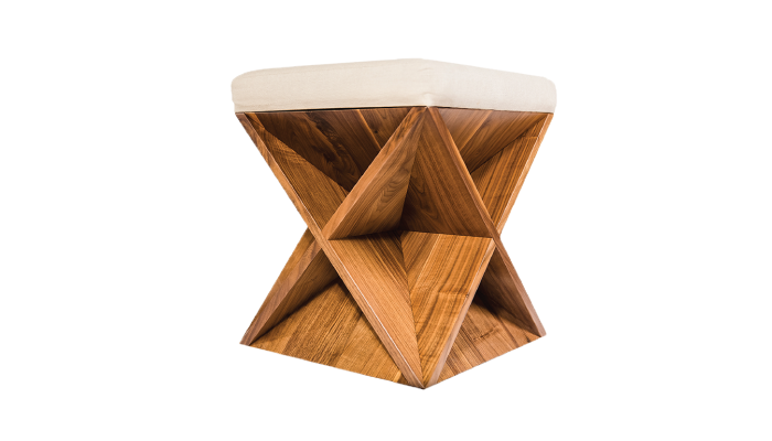 modern wooden stool